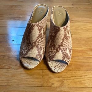 Never worn Ann Taylor high heeled shoes